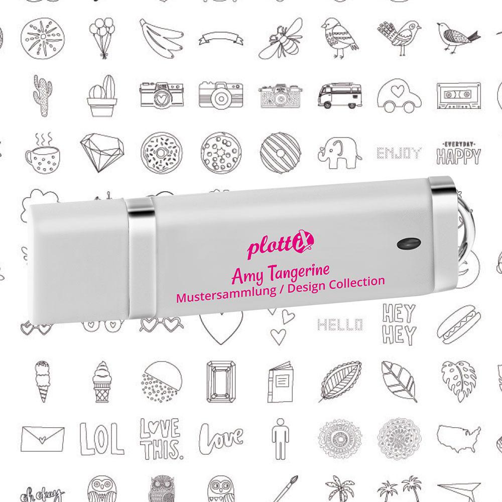 PlottiX Designstick Amy Tangerine