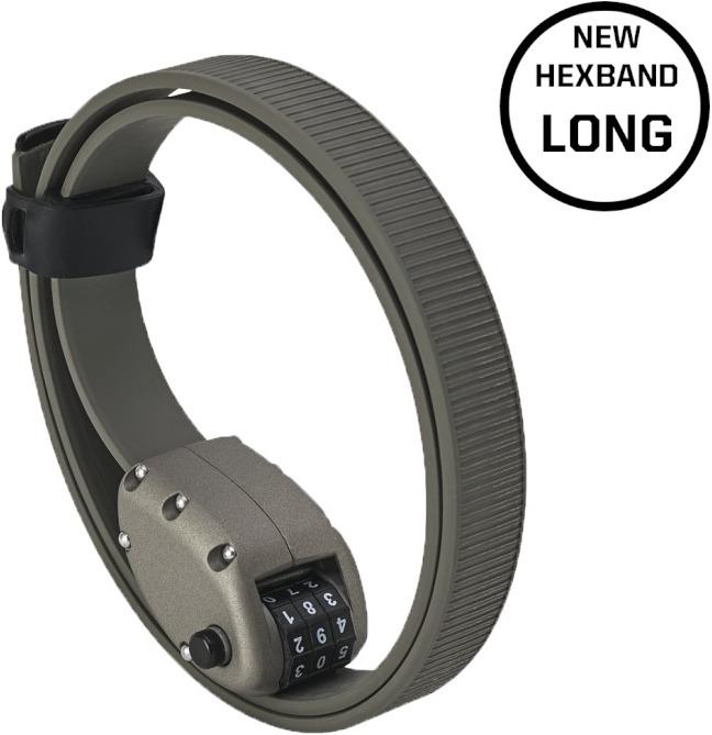 Ottolock Antivol vélo HEXBAND acier & Kevlar taille US