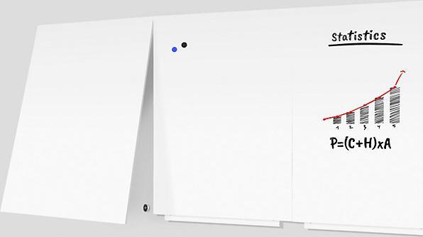 Actual product image Rocada Whiteboard module (75 x 115 cm)