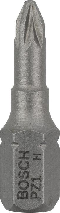 Produktbild Bosch Professional Zubehör Schrauberbit Extra-Hart PZ 1, 25 mm, 25er-Pack (Kreuz Pozidriv PZ)