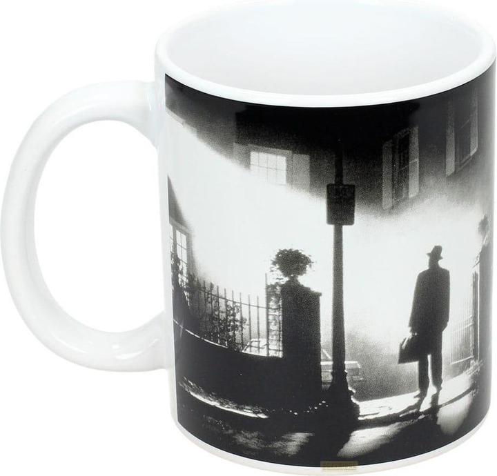 SD Toys Der Exorzist Geschenkbox Tasse & Schlüsselanhänger Poster Print Black & White (320 ml, 1x)