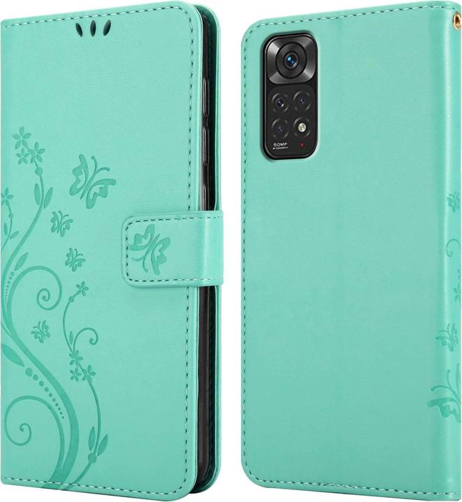Produktbild Cadorabo Hülle für Xiaomi RedMi NOTE 11 4G / 11S 4G mit Blumen Muster (Xiaomi Redmi Note 11S, Xiaomi Redmi Note 11)