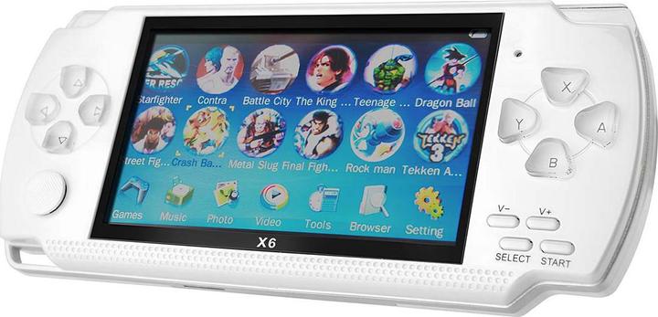 Actual product image VR Shinecon Portable 4.3 inch emulator console with audio/video player