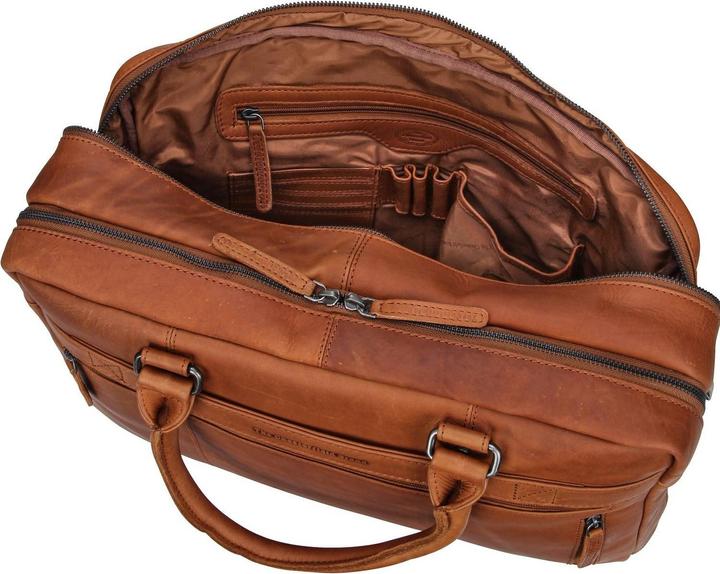 Produktbild The Chesterfield Brand Chesterfield Brand Leren Laptoptas Cognac Boston (17.32")