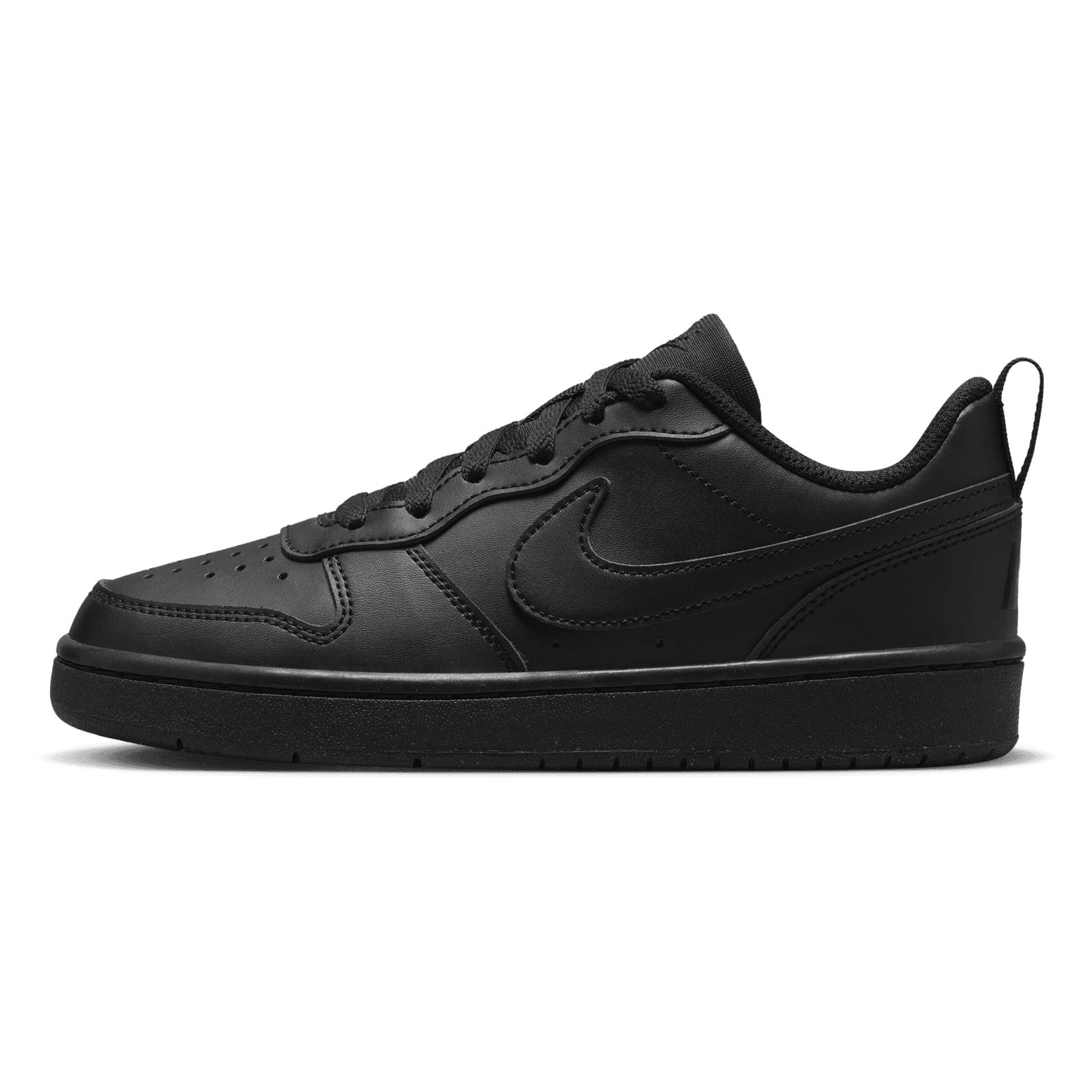Nike, Unisex, Sneakers, Court Borough Low Recraft (Gs), Schwarz, (37.5)
