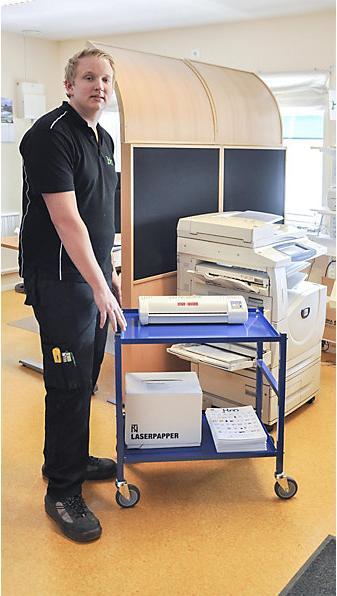 Produktbild Kongamek Tischwagen mit 2 Böden (150 kg)