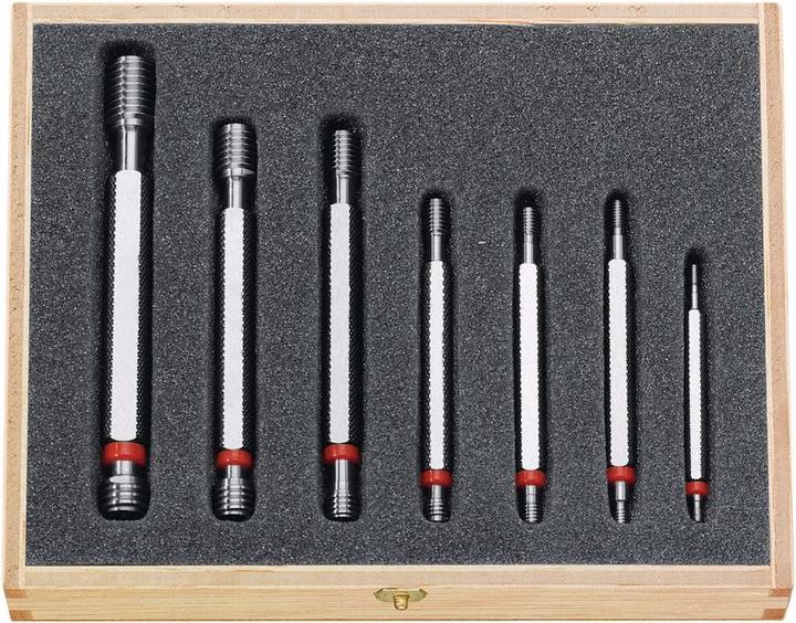 Actual product image Neriox Thread limit plug gauge set metric, 7-piece M3...M12