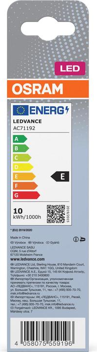 Energy Label Osram Dulux (G24q-3, 10 W, 1100 lm, 1 x, E)
