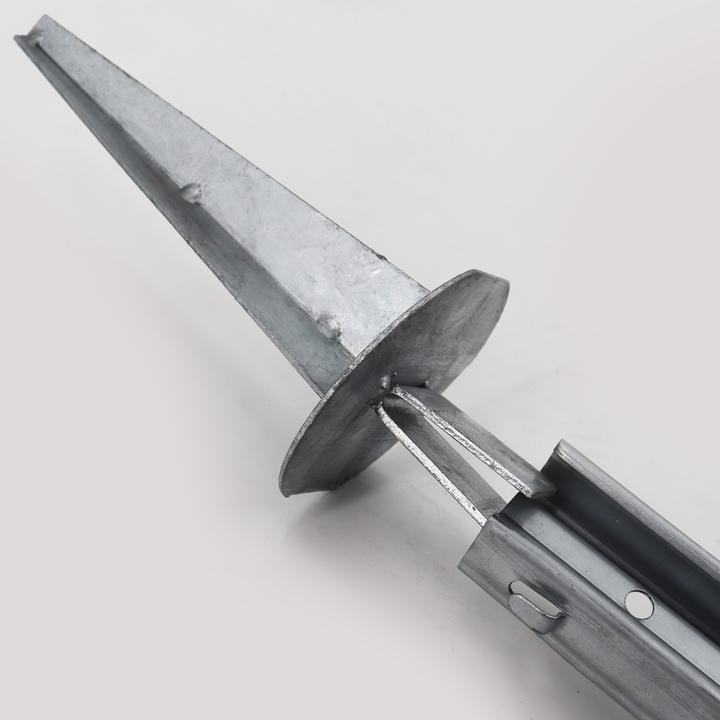 Produktbild Aquagart 1 Erdteller für Z-Profil Pfahl Wildzaun Forstzaun Knotengeflecht Weidezaun