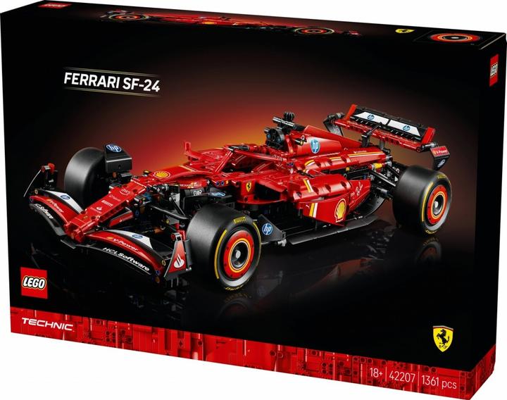 Produktbild LEGO Ferrari SF-24 Formel 1 Rennwagen (42207, LEGO Technic)