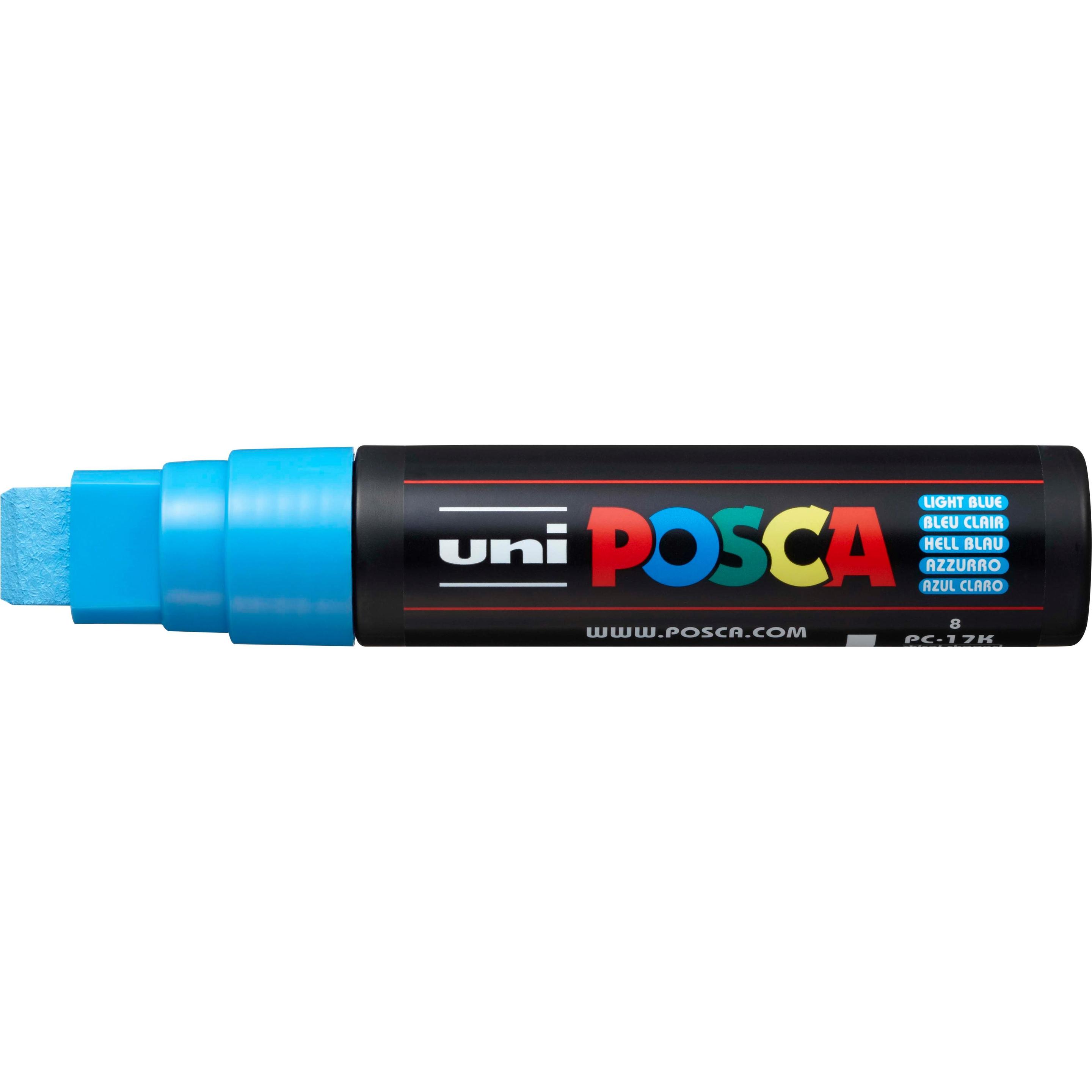 Thumbnail - Posca, Marker, Marker PC-17K Rechteckspitze (Blau, 15 mm, 1 x)