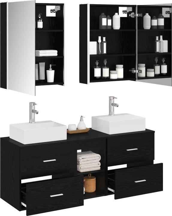 Produktbild vidaXL Badezimmermöbel-Set