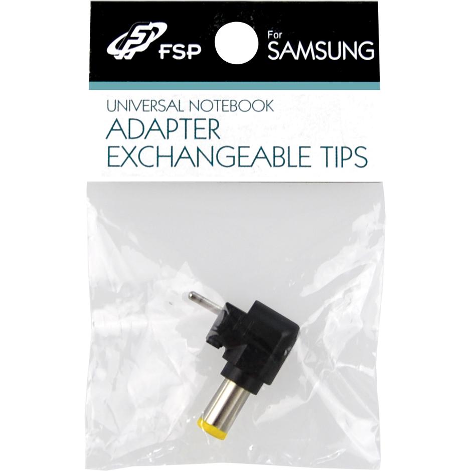 Fortron NB Tip f/ Samsung, Notebook Netzteil, Schwarz, Gelb