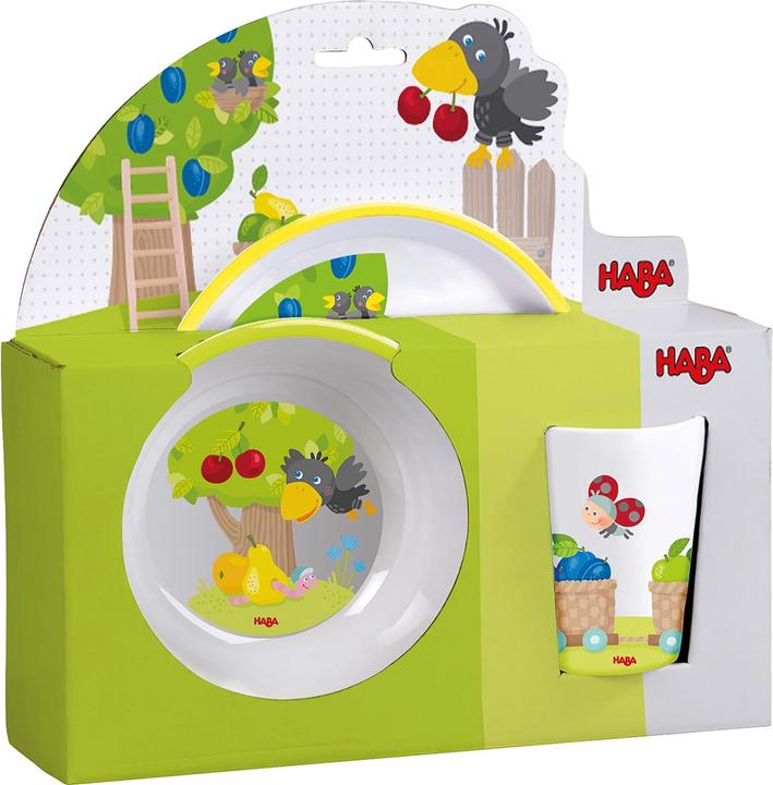 Actual product image Haba Gift set Melamineservies Boomgaard