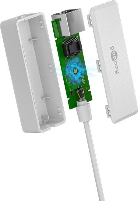 Produktbild Goobay USB-C™ Adapter (USB-C, RJ45 Gigabit Ethernet (1x))