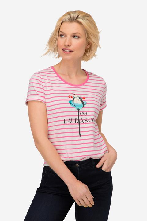 Produktbild Laurasøn T-Shirt, Möven Print, Rundhals, Halbarm, OEKO-TEX Made in Green (M)