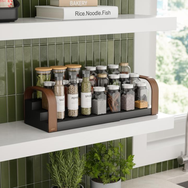 Actual product image Umbra Bellwood /Walnut spice rack