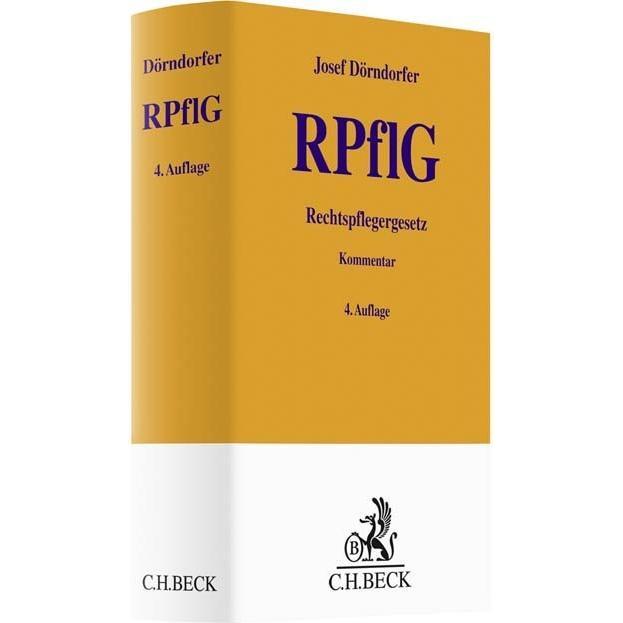 Rechtspflegergesetz, Fachbücher von Josef Dörndorfer