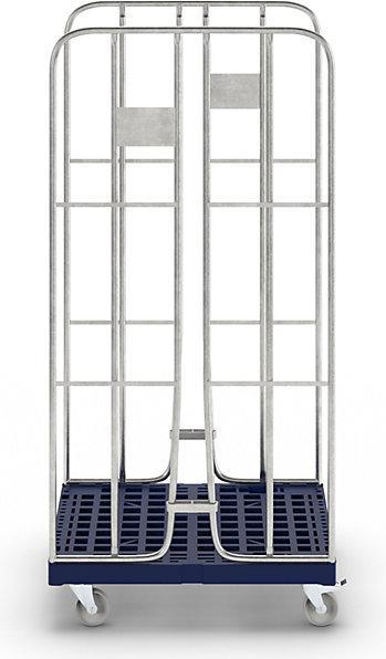 Actual product image kaiserkraft Roll container, hot-dip galvanized (500 kg)