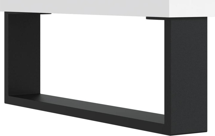 Immagine prodotto VidaXL Plattenschrank Weiss 84,5x38x89 cm Holzwerkstoff, Farbe (84,5 x 38 x 89 cm)