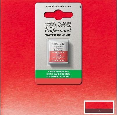 Immagine prodotto Winsor & Newton Watercolour proff. 1/2 pan cadminum-free, red