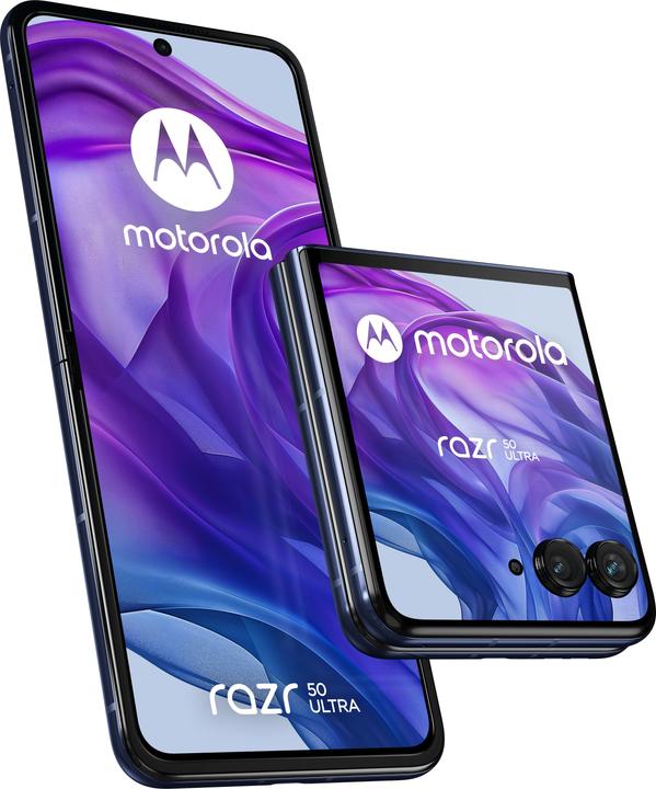 Actual product image TIM Motorola razr 50 ultra (512 GB, Midnight Blue, 6.90", Dual SIM, 50 Mpx, 5G)