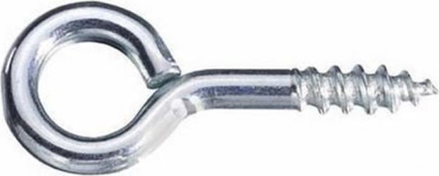 FTM Ringschrauben, Stahl verzinkt 16 x 6 mm, 12 Stück (12 Schrauben pro Stück)