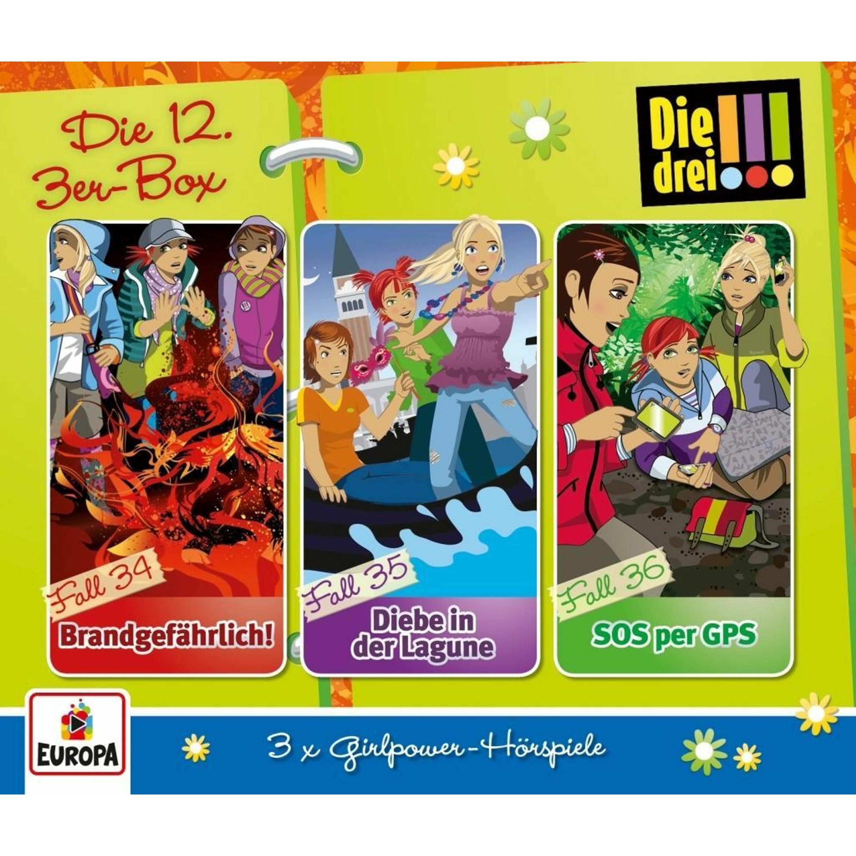 Die drei!!! 3er Box. Box.12, 1 Audio-CD, Hörbücher von United Soft Media
