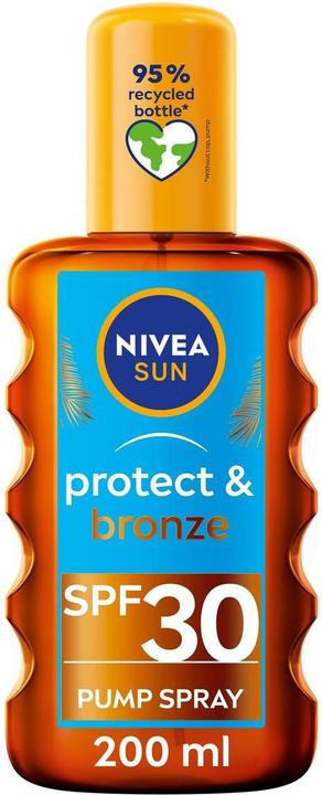 Produktbild NIVEA Protect & Bronze (Sonnenöl, SPF 30, 200 ml)