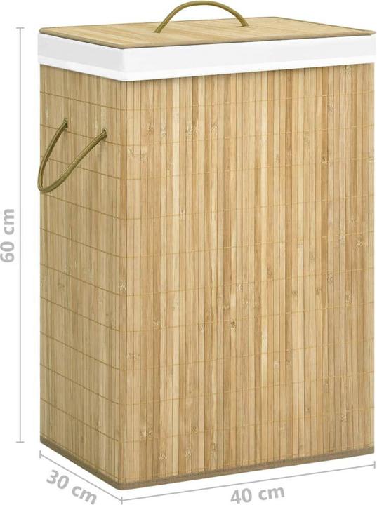 Actual product image vidaXL Wäschekorb (72 l)