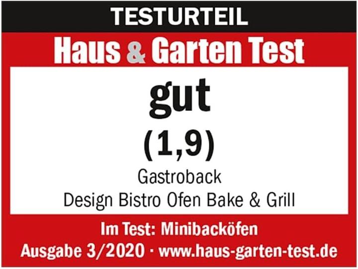 Immagine prodotto Gastroback Forno da forno Design Bistro Bake & Grill