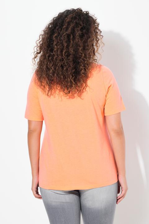 Actual product image Ulla Popken Rose Short Sleeve Graphic Tee (58)