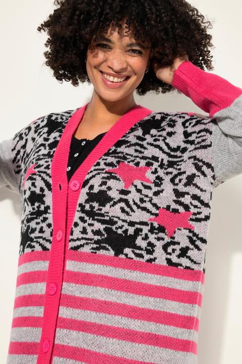 Produktbild Angel of Style Strickjacke, Mustermix, Langarm (56)