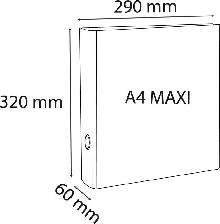 Actual product image Exacompta Ringbücher (A4, 60 mm, 1 pcs.)