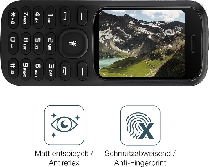 Produktbild Dipos Anti-Shock Displayschutz Matt 9H (1 Stück, MyPhone Fusion)