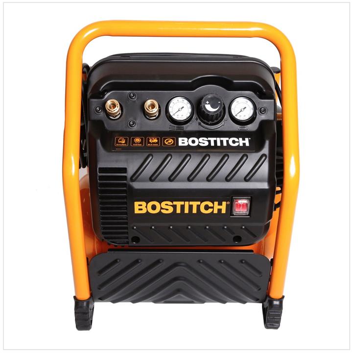 Productafbeelding Bostitch RC10SQ-E Bouwplaatscompressor 9,4 liter / 1,5 pk / 13,78 bar / 230 V uiterst stil (9.40 l, 13.78 bar)