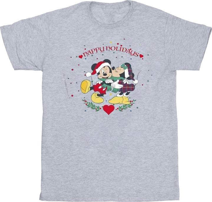 Immagine prodotto Disney Mickey Mouse Mickey Minnie Christmas Maglietta Ampia Donna (XXL)