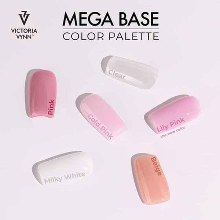 Immagine prodotto Visconti Di Modrone Victoria Vynn Mega Base NUDE Unghie dure e lunghe Gel Polish ibrido UV Led 8ml Pesca (Pesca, Smalto per unghie effetto gel)