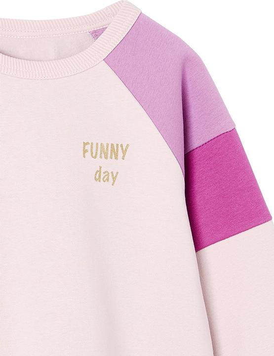 Immagine prodotto Vertbaudet Mädchen Colorblock-Sweatshirt mit Recycling-Polyester (98)