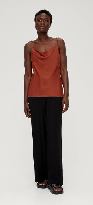 Produktbild s.Oliver Bluse Satin-Top aus Viskose (40)