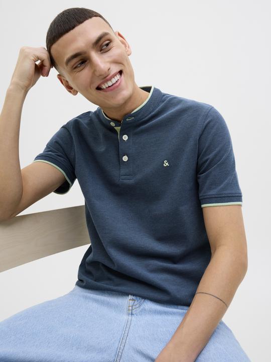 Produktbild Jack & Jones Jjepaulos Mao Polo Ss Noos (XXL)