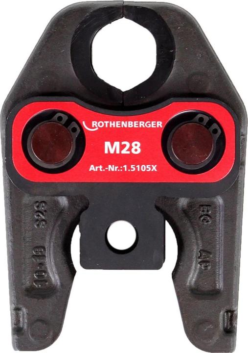 Actual product image Rothenberger Pressing jaw pressing pliers standard M28 ( 015105X ) for ROMAX 4000 / Akku Press ACC et (150 mm)