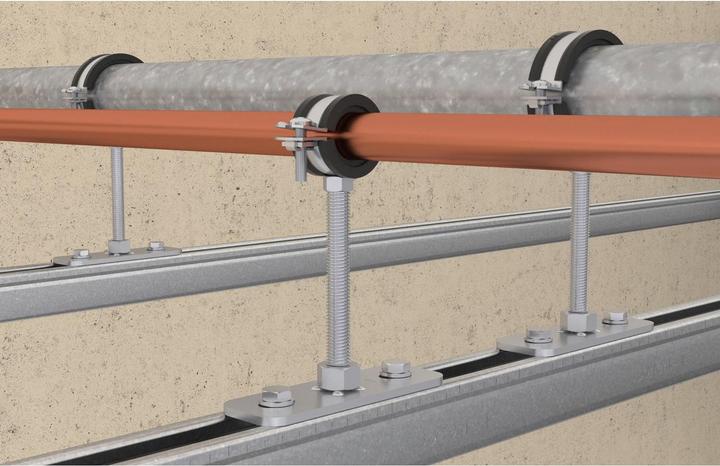 Actual product image Fischer GPSR 1" base plate (25 pcs.)