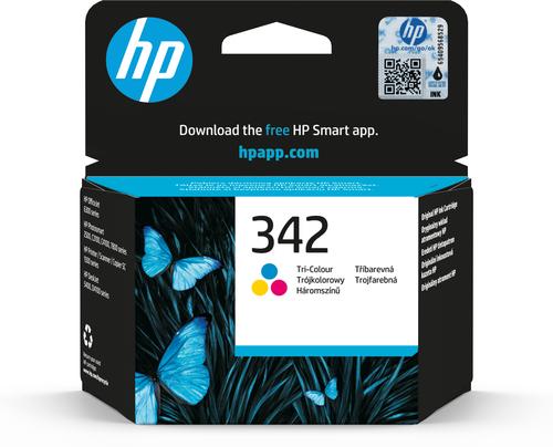 Actual product image HP 342 - 5 ml - color (cyan, magenta, yellow) - original (C, M, Y)