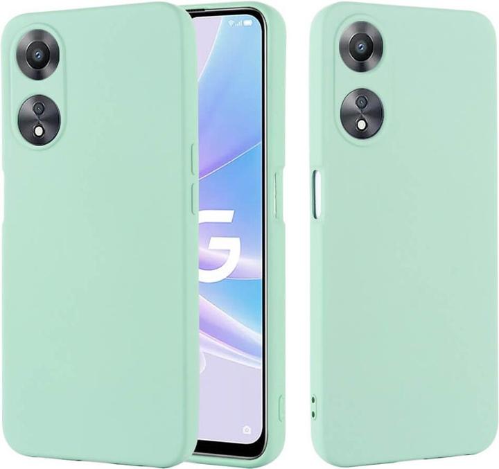 Image du produit Cover-Discount OPPO A78 5G - Housse en caoutchouc silicone vert (Oppo A78 5G)
