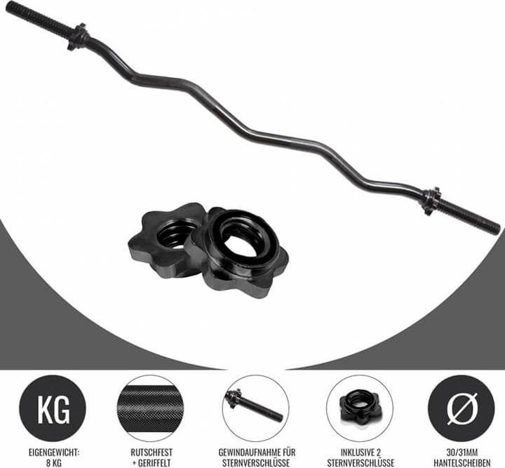 Image du produit Gorilla Sports Barre de curling