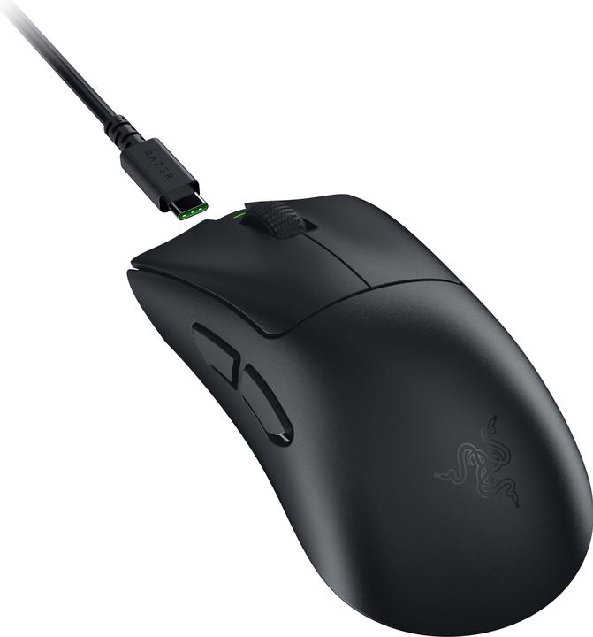 Actual product image Razer DeathAdder V3 HyperSpeed (Wireless, Cable)
