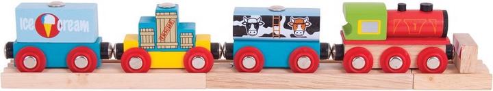 Actual product image Bigjigs Freight train