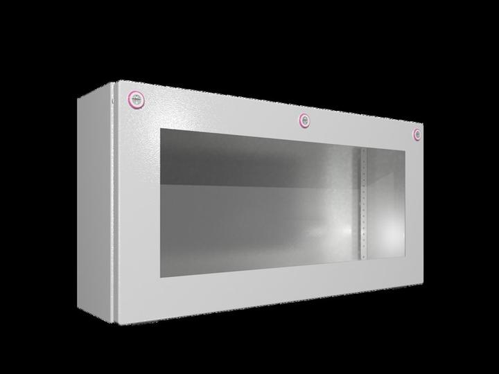 Actual product image Rittal Bus housing KX sheet steel viewing pane 600x300x155mm (Housing)