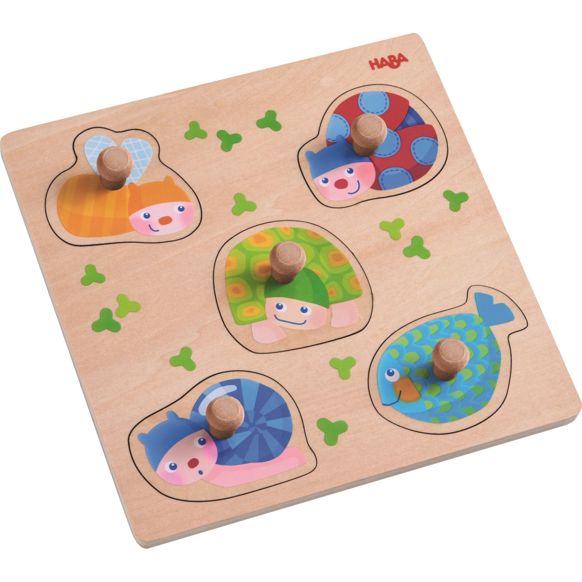 Haba Greifpuzzle Bunte Tiere (5 Teile)
